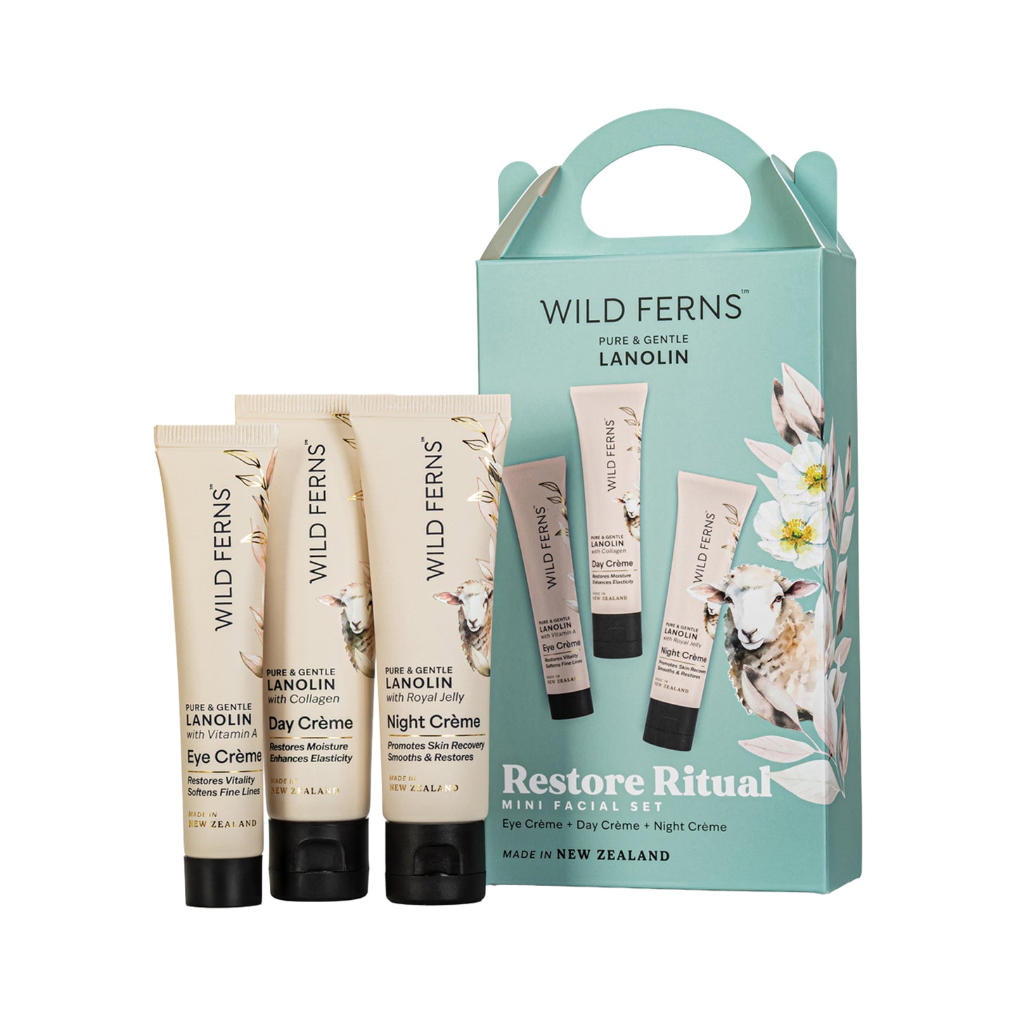 LNMRR - Lanolin Mini Facial Set - Restore Ritual
