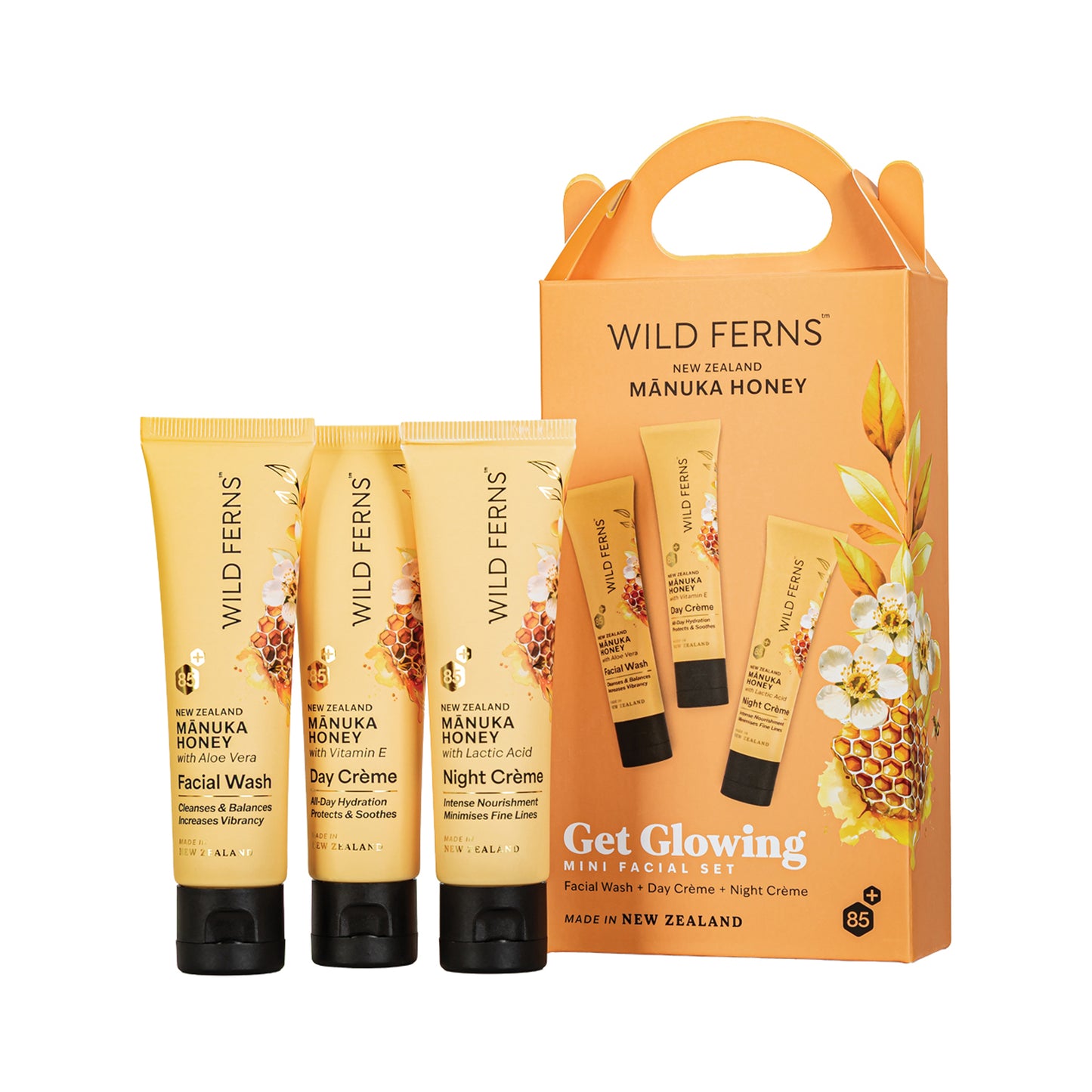 MHMGG - Manuka Honey Mini Facial Set - Get Glowing