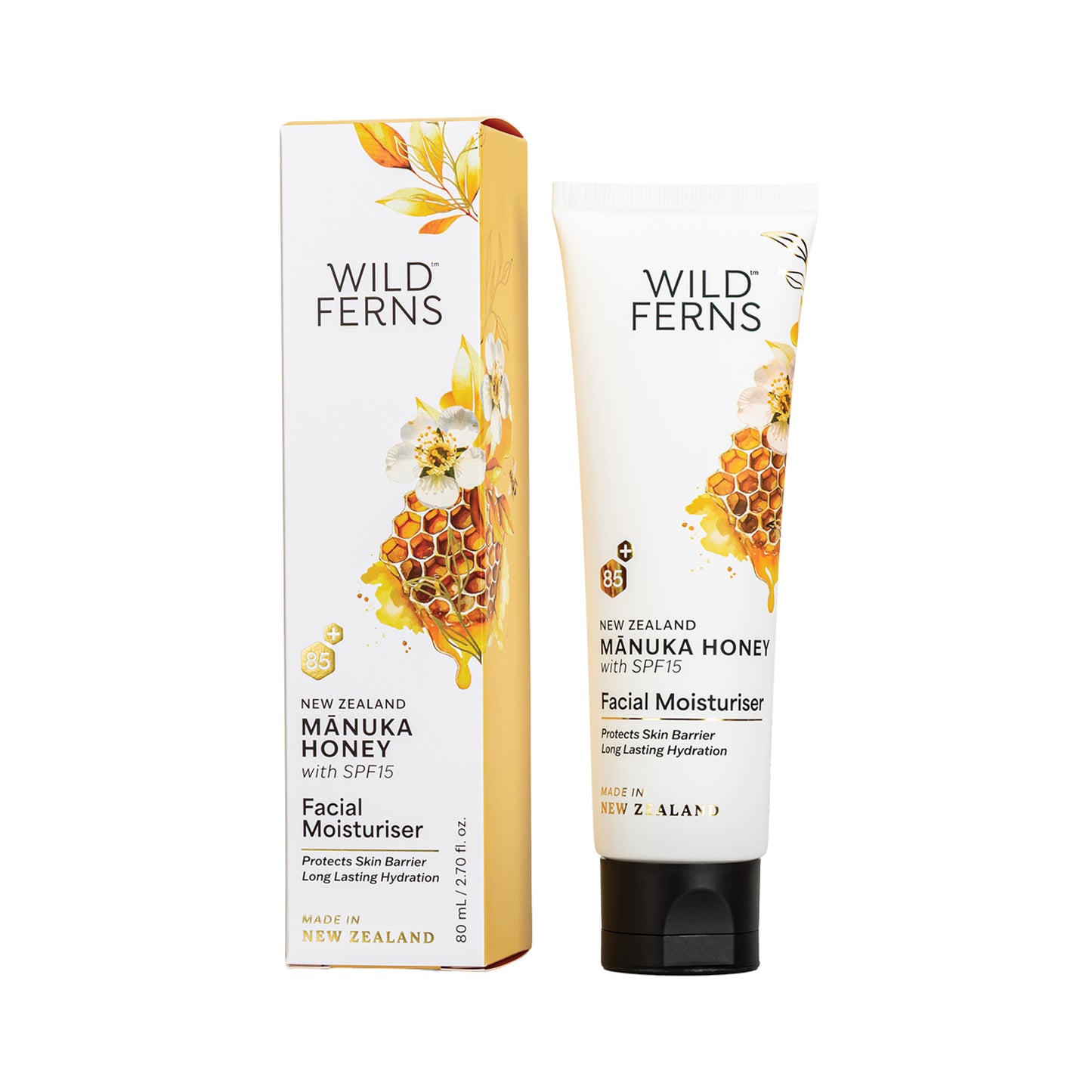 MHMSAU - Mānuka Honey Facial Moisturiser SPF15 | 80ml