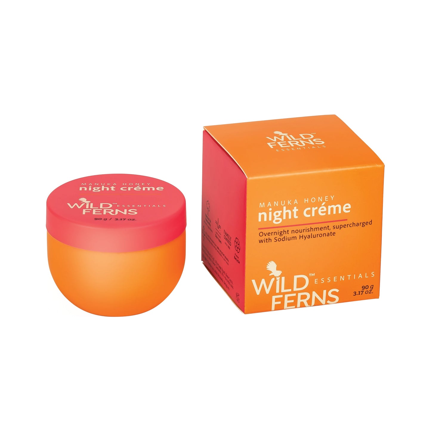 WEMNC - Wild Ferns Essentials Manuka Honey Night Crème 90g